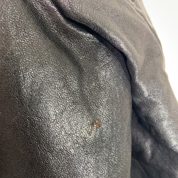 Danier | leather and faux fur jacket Size L - Picture 11 of 13